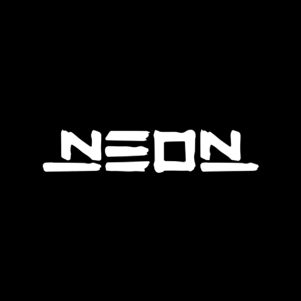 ROSH Studios Logo design Neon
